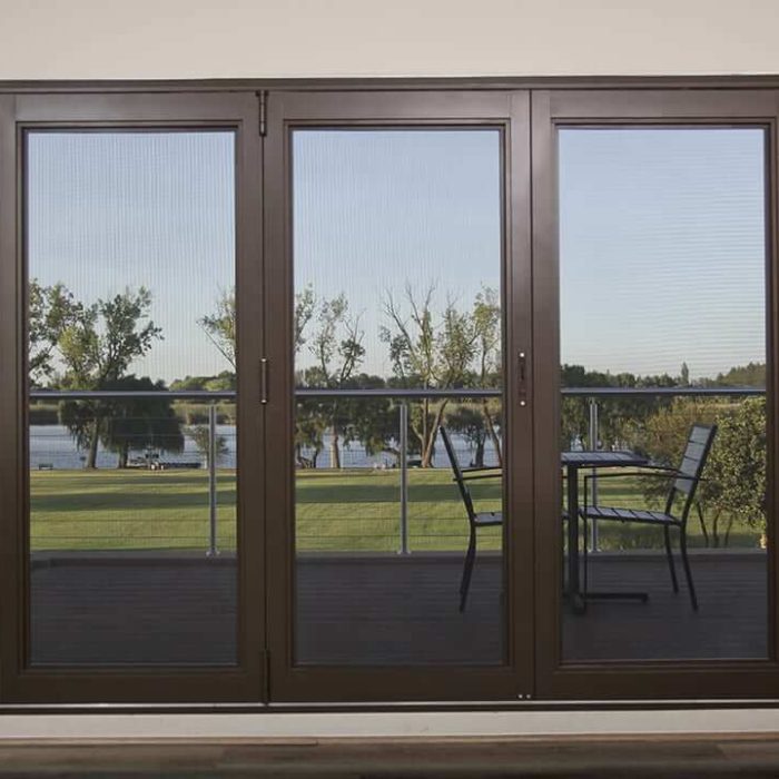 Secure Screen Stacking Folding Door
